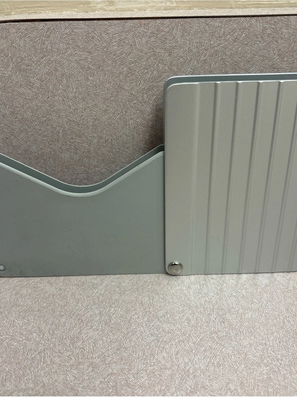 Rimowa Aluminum Card Holder - Silver Made In Italy Business Executive Designer